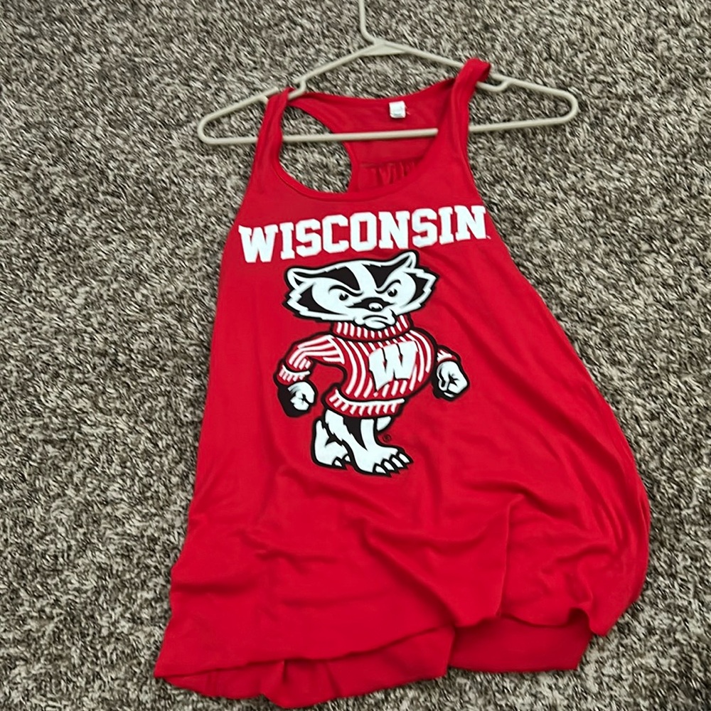 WISCONSIN BADGER TANK TOP